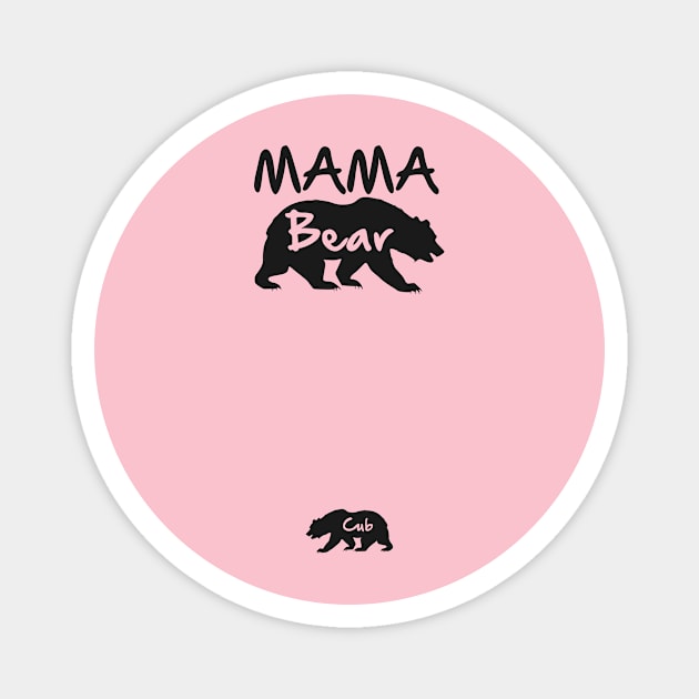 Mama Bear Magnet by designdaking